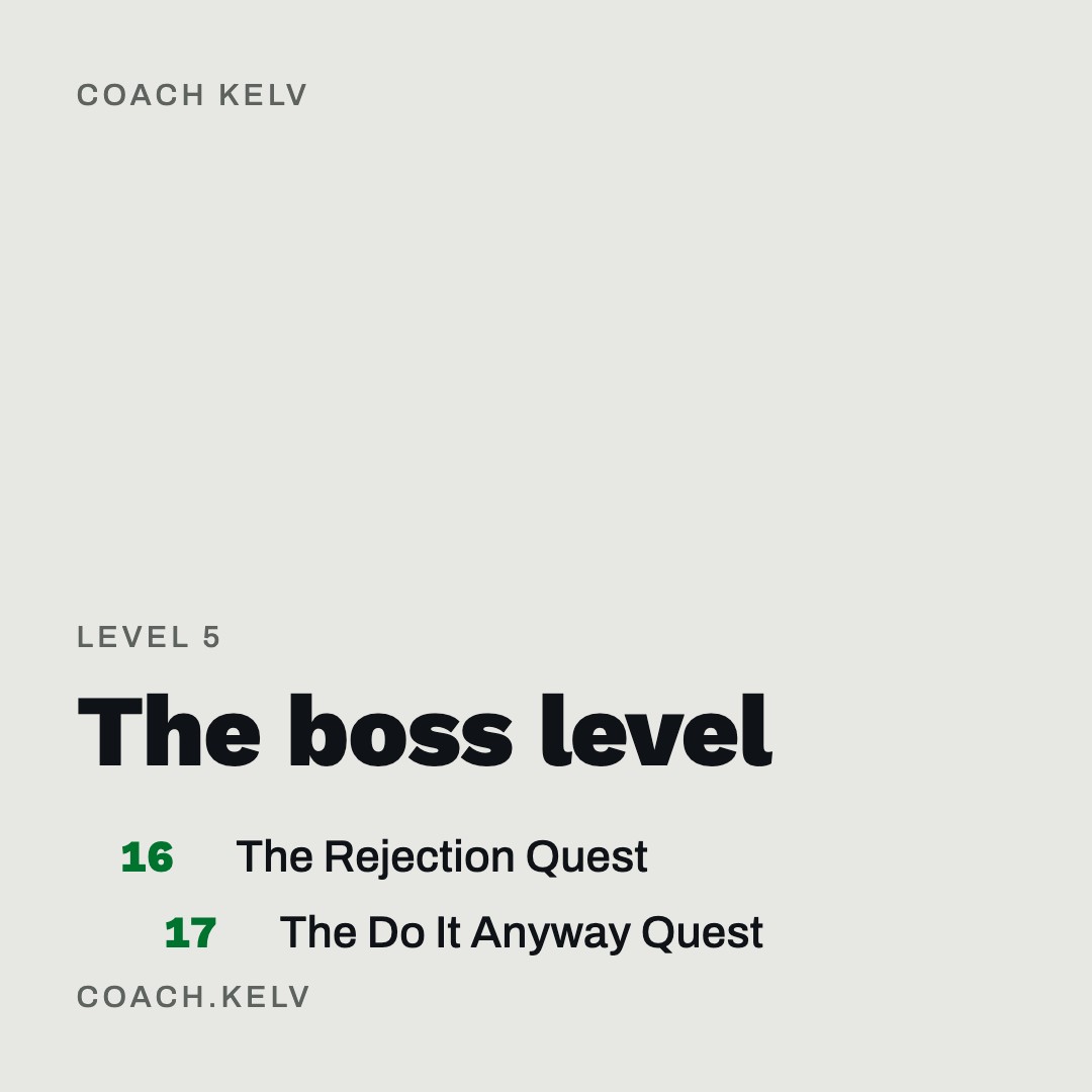 Level completion badge, direction A, Boss level