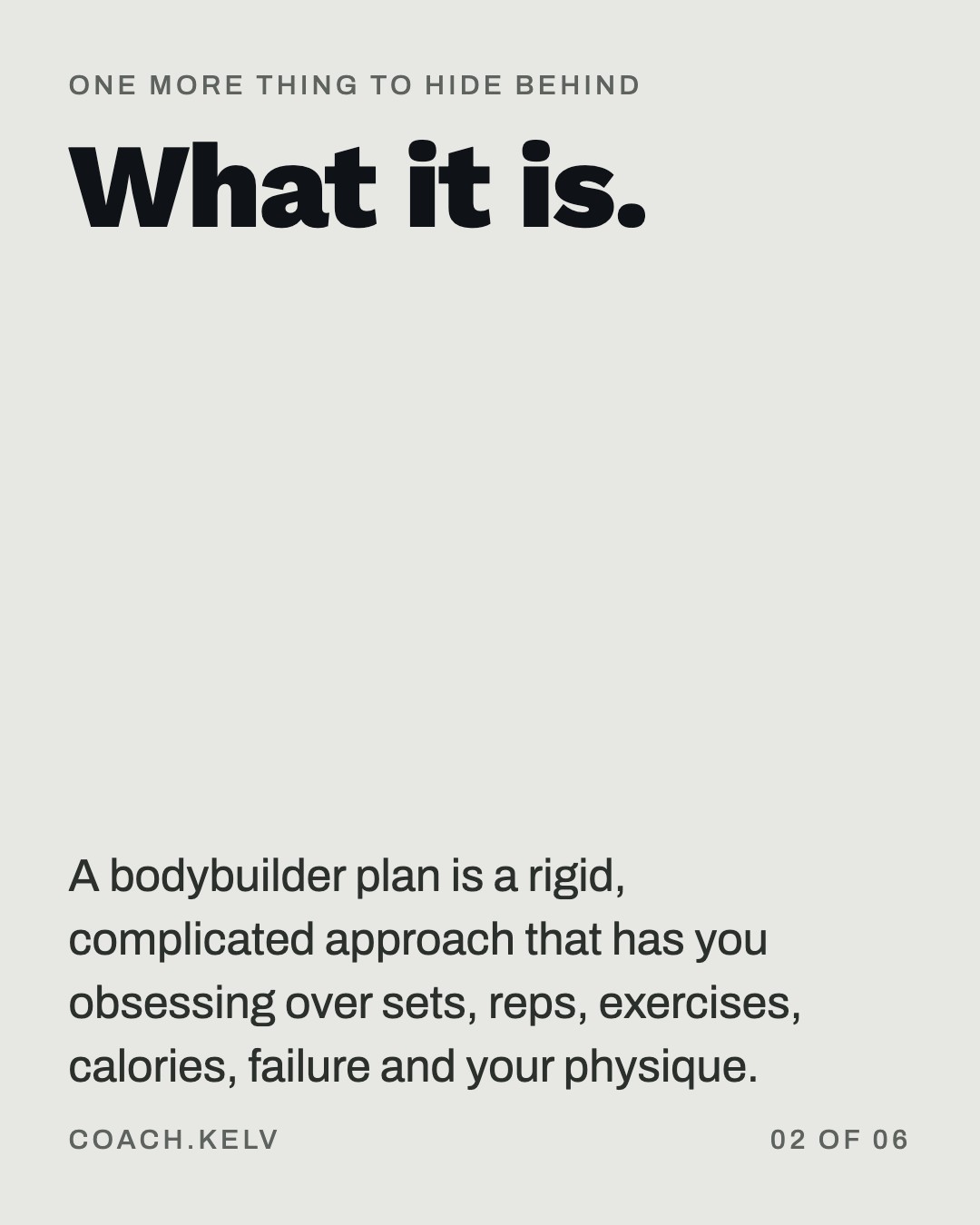 One more thing to hide behind, slide 2