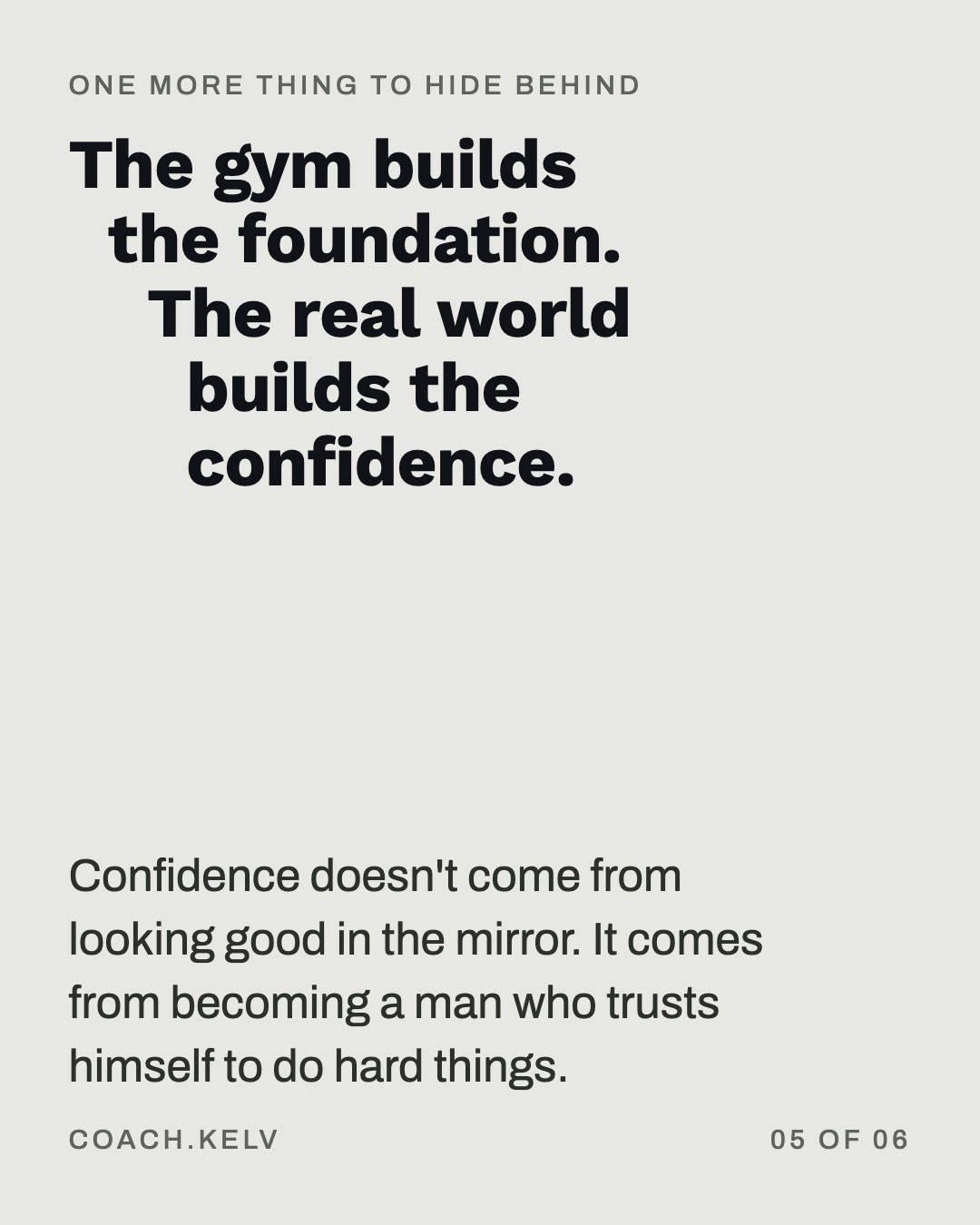 One more thing to hide behind, slide 5