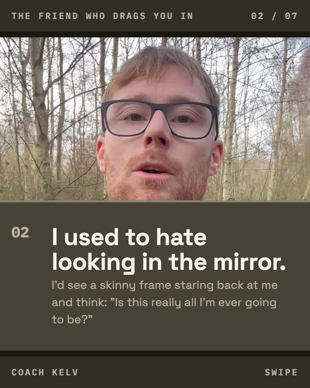 The friend who drags you in, slide 2