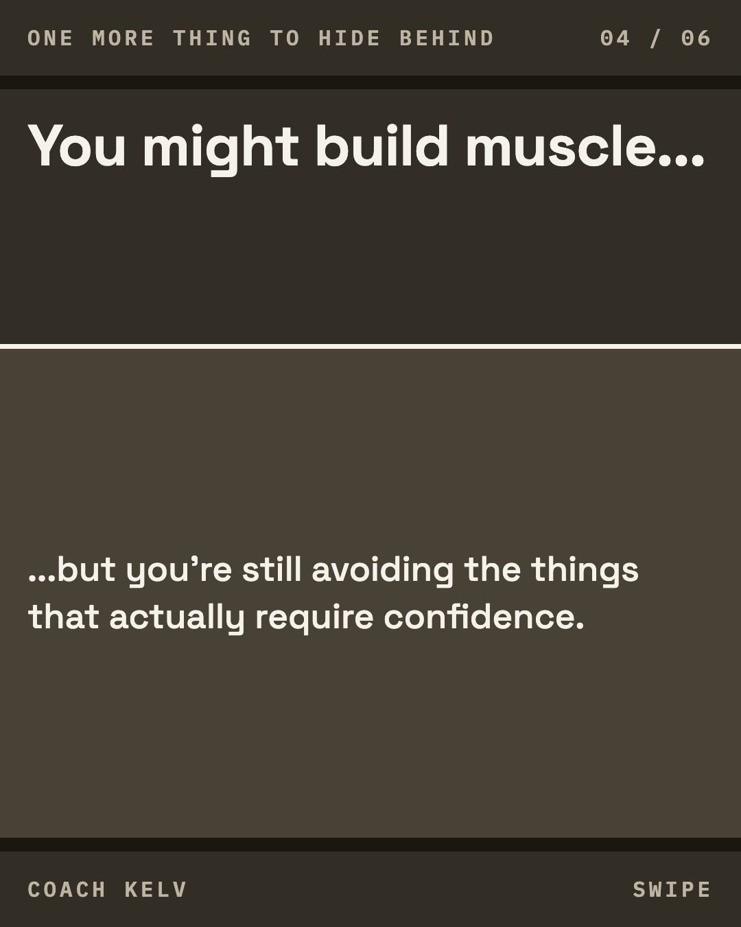 One more thing to hide behind, slide 4