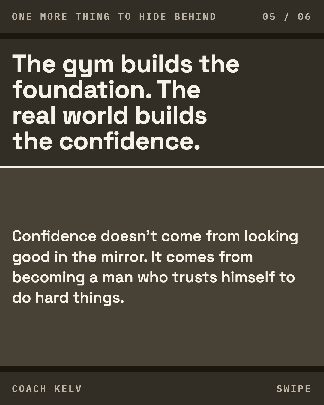 One more thing to hide behind, slide 5