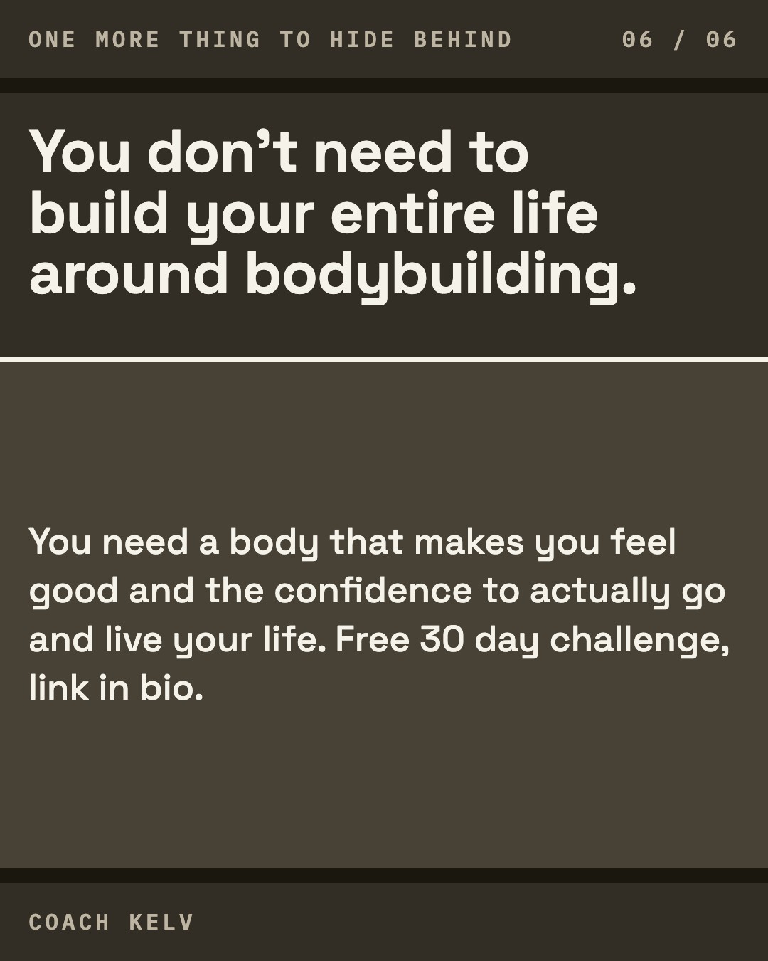 One more thing to hide behind, slide 6